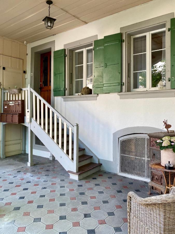 Beautiful Studio In A Villa From 18Th Century Thoune Extérieur photo